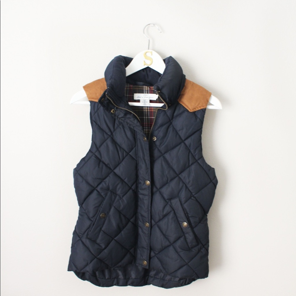 Padded Vest with Hood